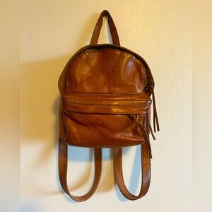 Madewell leather backpack
